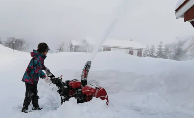 北海道の自然音《雪かき　除雪機入り》